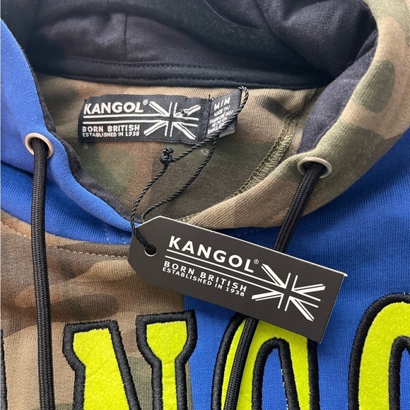 NWT Kangol Born British Hooded Sweatshirt Sz M - Picture 3 of 4
